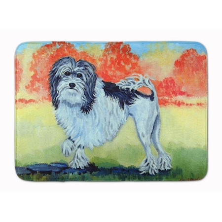 Carolines Treasures Lowchen Machine Washable Memory Foam Mat 7510RUG